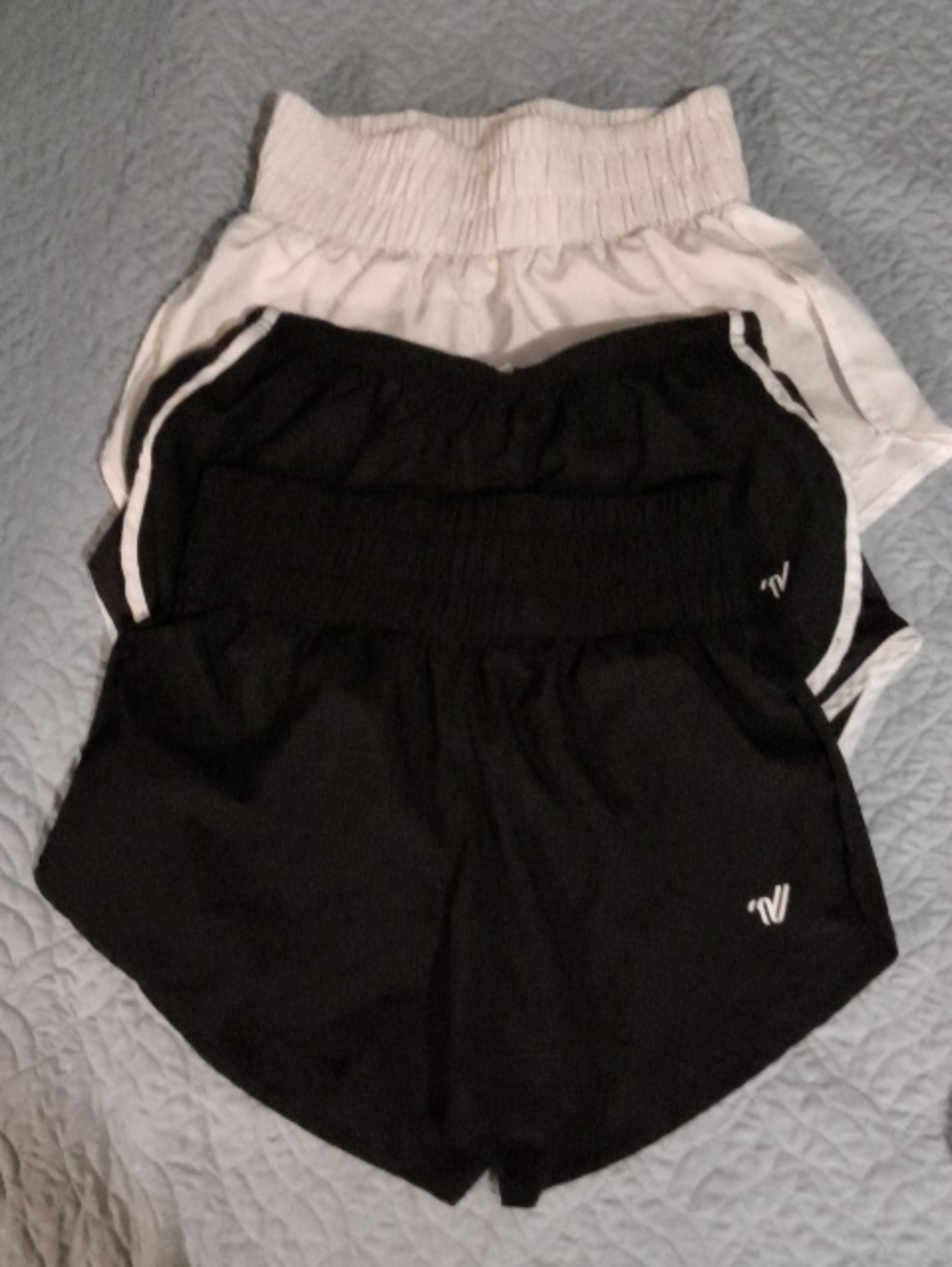 Varsity Cheer Shorts Size Small Medium Black White